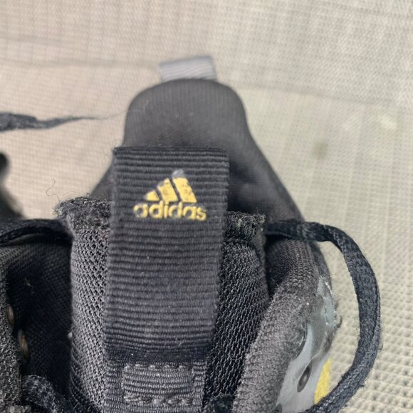 Adidas Ownthegame 2.0 Kids Size 3.5 Grey & Gold Sneakers - Picture 3 of 9